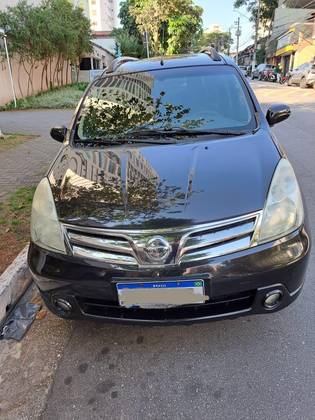 NISSAN GRAND LIVINA 1.8 SL 16V FLEX 4P AUTOMÁTICO NISSAN GRAND LIVINA 1.8 SL 16V FLEX 4P AUTOMÁTICO